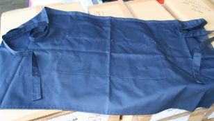 60 x Navy Short Aprons With Pocket - Ref: 136 - CL1030 - Location: Anglesey LL77Collection Details: