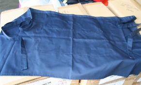 60 x Navy Short Aprons With Pocket - Ref: 137 - CL1030 - Location: Anglesey LL77Collection Details: