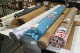 1 x Assortment Of Adhesive Spot And Cross Paper, Underlay Paper And Fusing/Interlining - Some