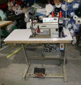 1 x JUKI Lockstitch Machine Ddl55504 - 3 Phase - Ref: 14 - CL1030 - Location: Anglesey