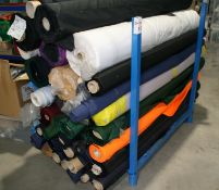 1 x Contents Of Stillage -Mainly Polycotton And Ballistic Nylon Including Nomax Black. Orange Fabric