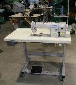 1 x JUKI DDL-900-AS Electronic Lockstitch Machine - High Speed Dry Model - Single Phase - Wheeled -