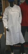 180 x White Medical Style Coats - Unopened - In Sizes 32