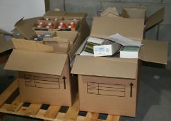 1 x Assortment Of Threads Including Saba Threads - 4 Large Boxes Containing Small Boxes, Various