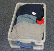 1 x Box Of Kids And Adults T-Shirts - Assorted Colours And Sizes - Ref: 110 - CL1030 - Location: