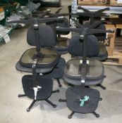 8 x Machine Chairs - Ref: 45 - CL1030 - Location: Anglesey LL77Condition Report:1 Chair