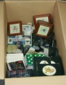 1 x Box Of Miscellaneous Retail Items Including Letter Holders, Battery Candles, Notebooks, Charms
