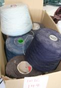 5 x Big Rolls Of Blanket Stitich Yarn - Ref: 144 - CL1030 - Location: Anglesey LL77Collection