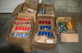 1 x Assortment Of Threads, 120S, 80S, Most Unused- Various Colours And Thread Type - Ref: 91 -