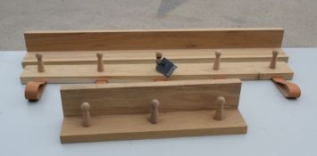 2 x Peg Rails + 1 X Picture Shelf - Ref: GTC791/GTRC20 - CL1017 - Location: Altrincham WA14Condition