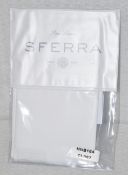 1 x SFERRA 'Tesoro 4010' Luxury Italian 100% Extra Long Staple Cotton Percale Boudoir Pillow Sham,
