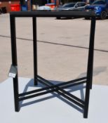 1 x Oxford Side Table - Black Marble - Ref: GTC740/GTCC18 - CL1017 - Location: Altrincham
