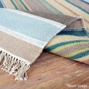 1 x BRINK & CAMPMAN 'Kashba Splendid' Hand Woven Pure New Wool Carpet Rug Original RRP £1,380