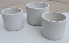 3 x Bamburgh Plant Pots - Ref: GTC600/RC - CL1017 - Location: Altrincham WA14Condition Report: