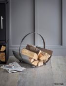 1 x Lodge Round Log Carrier - Ref: GTC696/GTCC16 - CL1017 - Location: Altrincham WA14Condition