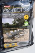 1 x Bosmere Ultimate Protector Table And Chair Cover - Ref: GTC595/RC - CL1017 - Location: