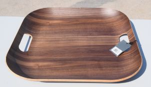1 x Large Square Book Tray - Walnut - Boxed - Ref: GTC755/GTCC19 - CL1017 - Location: Altrincham