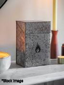 1 x Firelighter Box + 1 X Match Box In Black - Ref: GTC678/GTCC15 - CL1017 - Location: Altrincham