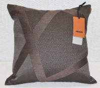 1 x MISSONI HOME 'Nastri Relief 38' Italian Designer Cushion with Duck Down Filling 40x40cm -