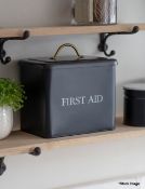 1 x First Aid Box - Colour: Carbon - Ref: GTC648/GTCC14 - CL1017 - Location: Altrincham
