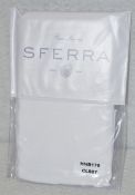 2 x SFERRA 'Tesoro 4010' Luxury Italian Continental Pillow Shams, 26X26