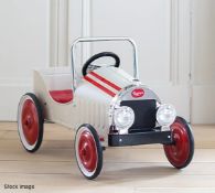 1 x BAGHERA Children's Luxury Vintage-style Ride-In Metal Pedal Car - Original Price £259.00 - Boxed