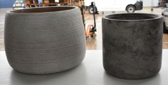 2 x Planters - Brockwell & Coates - Ref: GTC625/GTC2P11 - CL1017 - Location: Altrincham