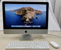 1 x Apple iMac 21.5 Inch Desktop Computer - Features an Intel Core i5 2.7GHz Quad Core Processor,