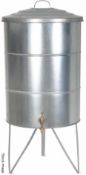 1 x Classic 100-Litre Galvanised Steel Water Butt - Original RRP £220.00 - Ref: GTC847 - CL1017 -