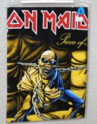 1 x Iron Maiden 'Piece of Mind' Band T-Shirt - Size: Large