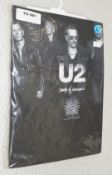 1 x U2 'Songs of Innocence' Band T-Shirt - Size: Large