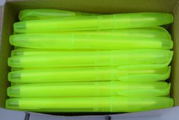 5,000 x Yellow Highlighter Pens - New Boxed Stock0 605309.08.08 5 x Full Cases