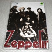 1 x Led Zeppelin Band T-Shirt - Size: Medium