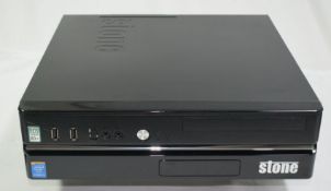 3 x Stone SSF Desktop Computers Featuring Intel i5-4460 3.4Ghz Quad Core Processors and 4GB