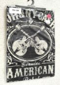 1 x Johny Cash 'Genuine American' Band T-Shirt - Size: Small