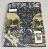 1 x Metallica 'Two skulls, front & back print' Band T-Shirt - Size: Small