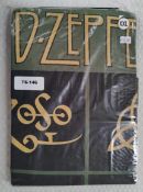 1 x Led Zeppelin 'Green Symbols' Band T-Shirt - Size: XXL
