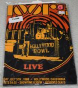 1 x The Doors 'Hollywood Bowl' Band T-Shirt - Size: Small