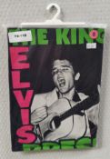 1 x Elvis Presley 'The King' Band T-Shirt - Size: Small
