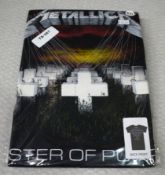 1 x Metallica 'Master of Puppets' Band T-Shirt - Size: XXL