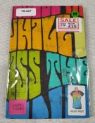 1 x Jimmy Hendrix ' Exuse Me While I kiss the Sky' Ladies Band T-Shirt - Size: Medium