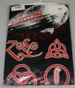 1 x Led Zeppelin Band T-Shirt - Size: XXL