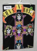 1 x Guns n Roses 'Appetite For Destruction' Band T-Shirt - Size: Medium