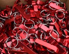 1,000 x Talon Metal Bottle Openers - Colour: Red - New Boxed Stock