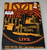 1 x The Doors 'Hollywood Bowl' Band T-Shirt - Size: XXL