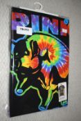 1 x Pink Floyd pig tie-dye Band T-Shirt - Size: Large