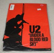 1 x U2 'Under A Blood Red Sky' Band T-Shirt - Size: Small