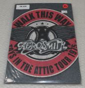 1 x Aerosmith 'Walk This Way Toys in the Attic Tour 1975' Band T-Shirt - Size: XL