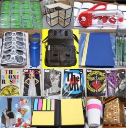 15th August: General Auction Featuring New Boxed Resale Stock, RnR Band T-Shirts, Drinking Flasks, Notebooks, Stationary, Bluetooth Earphones