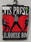 1 x Elvis Presley 'Jail House Rock' Band T-Shirt - Size: Medium